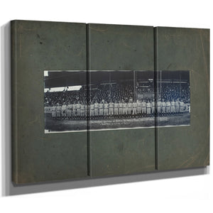 Babe Ruth and the New York Yankees E O Goldbeck San Antonio Texas March 31 — Framed Wall Art Room View | Bella Frye