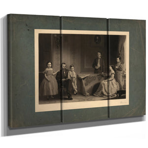 Grant and His Family 1867 — Framed Wall Art Room View | Bella Frye