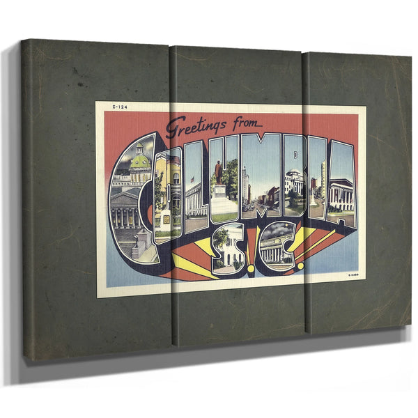 South Carolina Columbia — Framed Wall Art Room View | Bella Frye