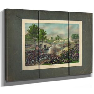 Battle of Antietamarmy of the Potomac_ Gen Geo B Mcclellan Comm Sept 17 1862 — Framed Wall Art Room View | Bella Frye