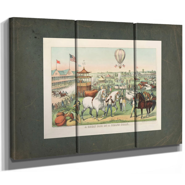 Great Fair on a Grand Scale 1894 — Framed Wall Art Room View | Bella Frye