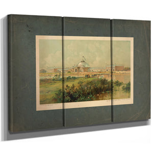 Horticultural Hall Worlds Columbian Exposition 1892 — Framed Wall Art Room View | Bella Frye