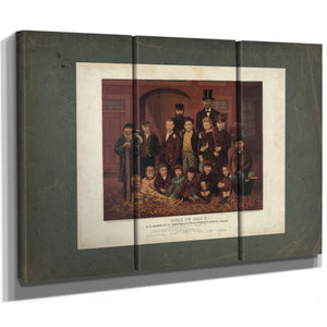 Dl Moody and Jv Farwells First Sunday School Class North Market Hall Chicago — Framed Wall Art Room View | Bella Frye