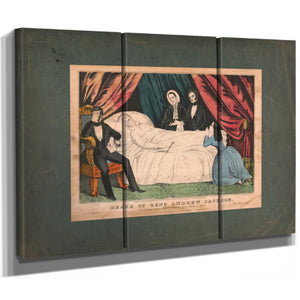 Death of General Andrew Jackson President of the United States From 1829 to — Framed Wall Art Room View | Bella Frye