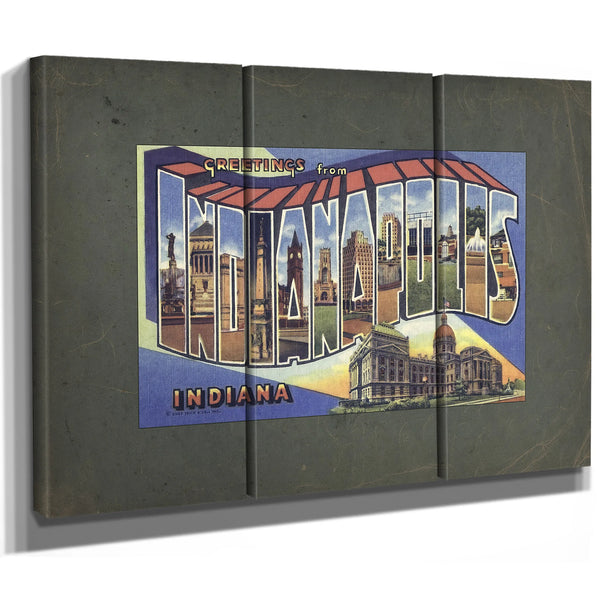 Indiana Indianapolis — Framed Wall Art Room View | Bella Frye