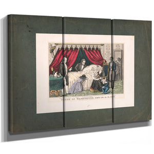 Death of Washington Dec 14 Ad 1799 1846 — Framed Wall Art Room View | Bella Frye