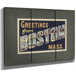 Massachusetts Boston — Framed Wall Art Room View | Bella Frye