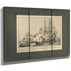 American Privateer General Armstrong Capt Sam C Reid — Framed Wall Art Room View | Bella Frye
