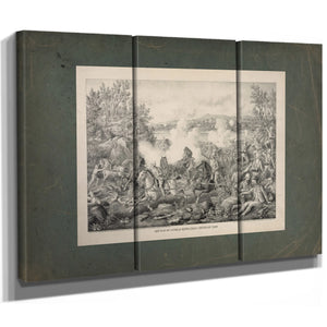 Battle of Tugela River Near Cheveley Camp 19th Century — Framed Wall Art Room View | Bella Frye