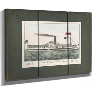 Buffalo Chicago Steam Packet Empire State_ M Hazard Commander 1835 1856 — Framed Wall Art Room View | Bella Frye