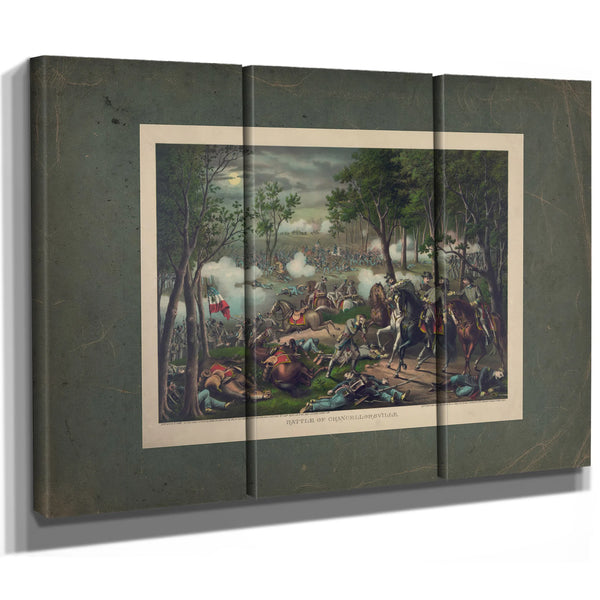 Battle of Chancellorsville 189 — Framed Wall Art Room View | Bella Frye