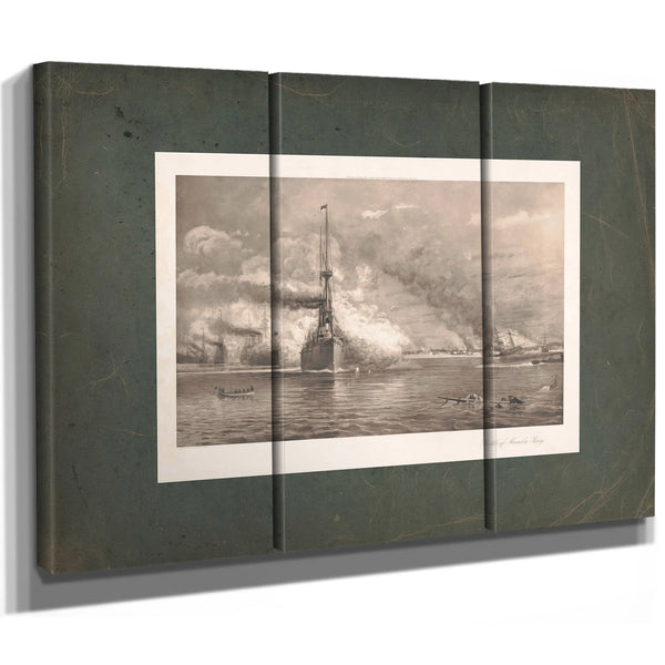 Battle of Manila Bay 1898 — Framed Wall Art Room View | Bella Frye