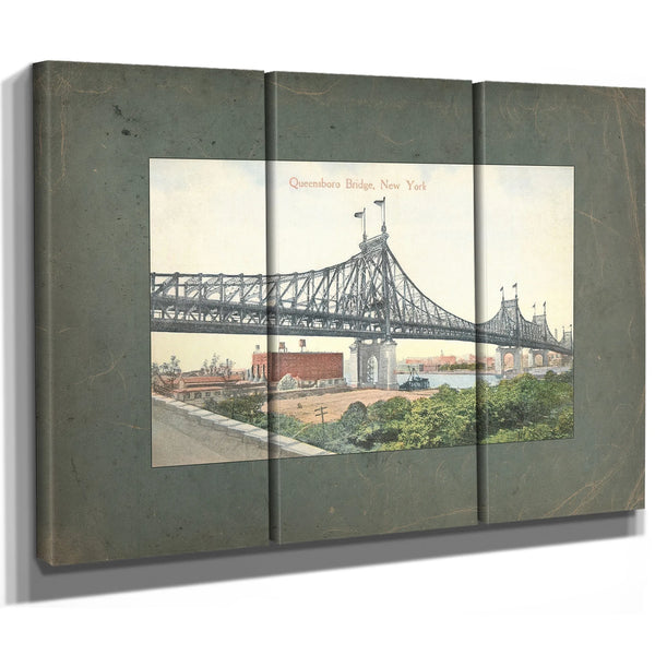 The Iron Crossing at Blackwells Island — Framed Wall Art Room View | Bella Frye