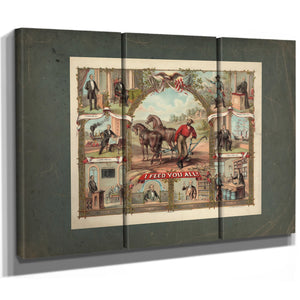 I Feed You All! 1875 — Framed Wall Art Room View | Bella Frye