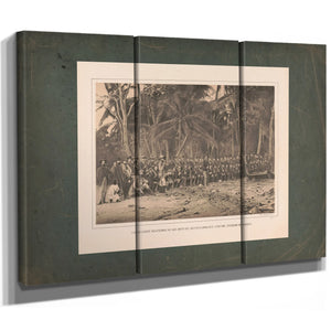 Commander Selfridge on His Return Reconnaissance Into the Interior of Darien — Framed Wall Art Room View | Bella Frye