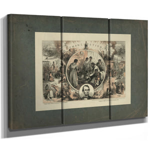 Emancipation 1865 — Framed Wall Art Room View | Bella Frye