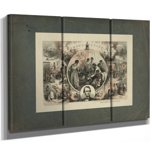 Emancipation 1865 — Framed Wall Art Room View | Bella Frye