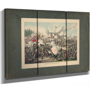 Assault on Fort Sanders 1891 — Framed Wall Art Room View | Bella Frye