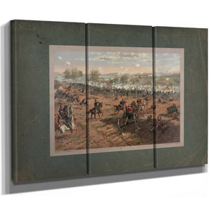 Battle of Gettysburg 1887 — Framed Wall Art Room View | Bella Frye