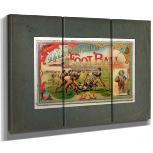 Yale Princeton Game Illustrated 6f631 — Framed Wall Art Room View | Bella Frye