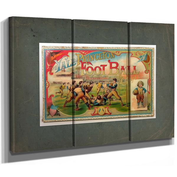 Yale Princeton Game Illustrated 6f631 — Framed Wall Art Room View | Bella Frye