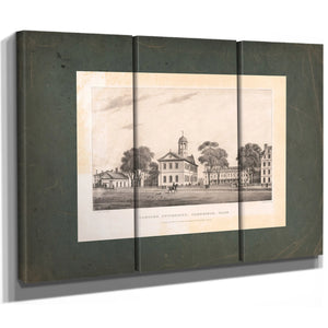 Harvard University Cambridge Mass 19th Century — Framed Wall Art Room View | Bella Frye