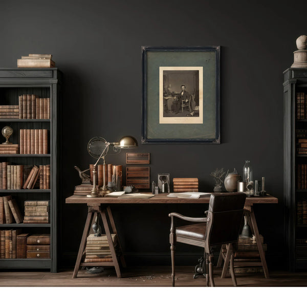 Abraham Lincoln President of the United States 19th Century 1 — Framed Wall Art Room View | Bella Frye