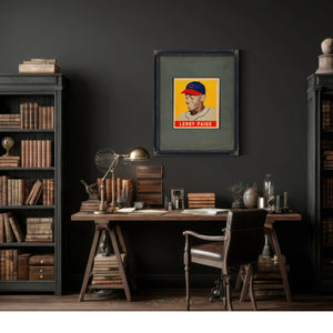 Leaf Satchel Paige Fa5a — Framed Wall Art Room View | Bella Frye