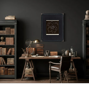 Jupiter's Captives the Celestial Prison of Wandering Comets — Framed Wall Art Room View | Bella Frye