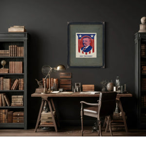 Our President 2th Century — Framed Wall Art Room View | Bella Frye