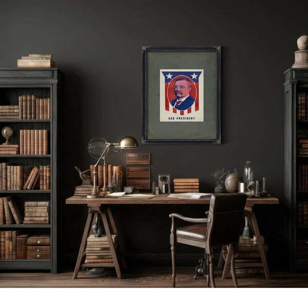 Our President 2th Century — Framed Wall Art Room View | Bella Frye
