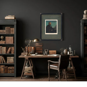 Abraham Lincoln 1921 — Framed Wall Art Room View | Bella Frye