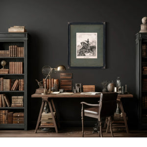 George Stoneman 19th Century — Framed Wall Art Room View | Bella Frye
