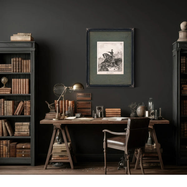 George Stoneman 19th Century — Framed Wall Art Room View | Bella Frye