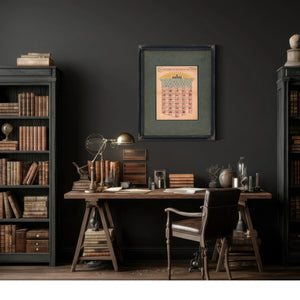 Builders and Rulers of the Nation 1895 — Framed Wall Art Room View | Bella Frye