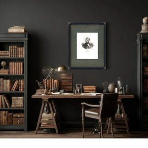 Daniel D Barnard Representative From New York 1843 — Framed Wall Art Room View | Bella Frye