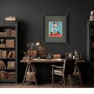 Lougehriggoudeycard — Framed Wall Art Room View | Bella Frye