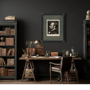 Abraham Lincoln 19th Century 2 — Framed Wall Art Room View | Bella Frye