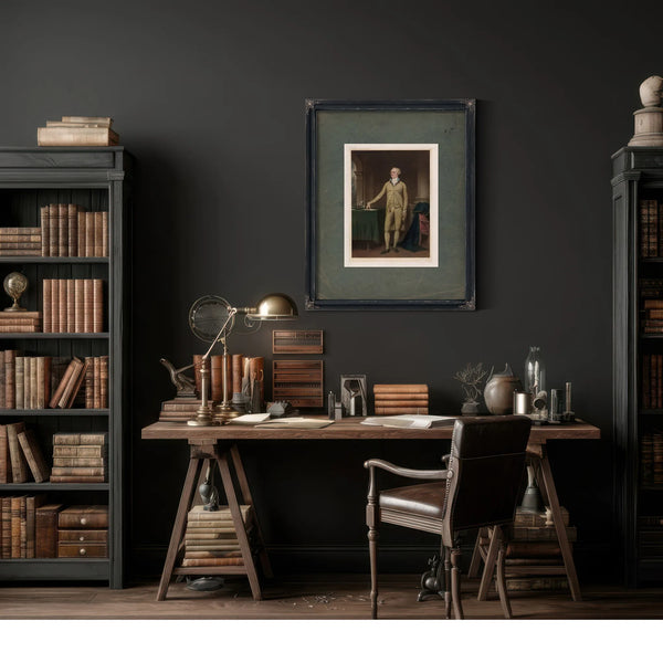 Alexander Hamilton 1932 — Framed Wall Art Room View | Bella Frye