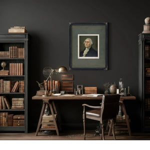 George Washington 1896 — Framed Wall Art Room View | Bella Frye
