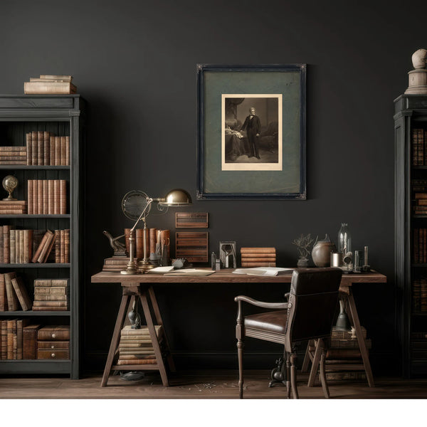 Andrew Jackson 186 — Framed Wall Art Room View | Bella Frye