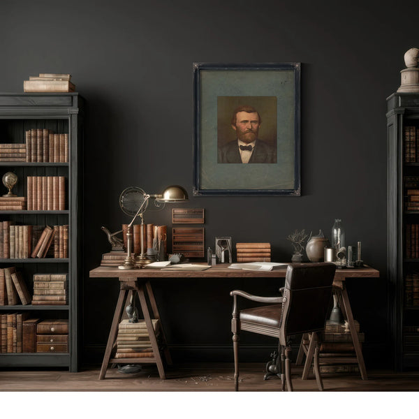 Ulysses S Grant 1877 — Framed Wall Art Room View | Bella Frye