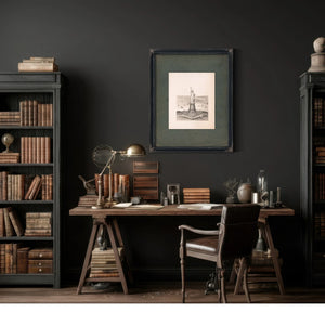 The Statue of Liberty 1878 — Framed Wall Art Room View | Bella Frye