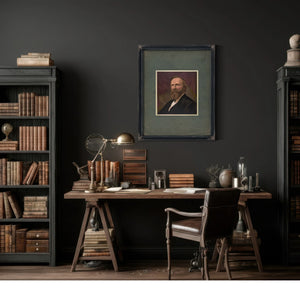 President Rutherford B Hayes 1877 — Framed Wall Art Room View | Bella Frye