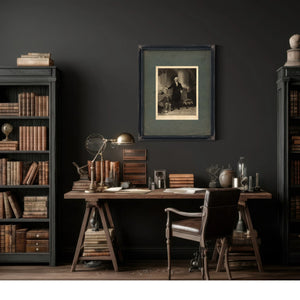 George Washington 1852 — Framed Wall Art Room View | Bella Frye