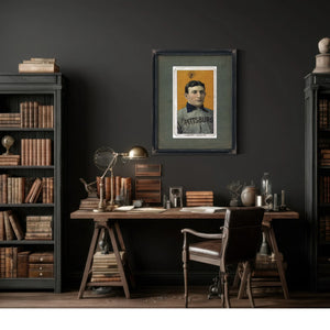 Honuswagnercard B253 — Framed Wall Art Room View | Bella Frye