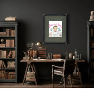 World Series Program — Framed Wall Art Room View | Bella Frye