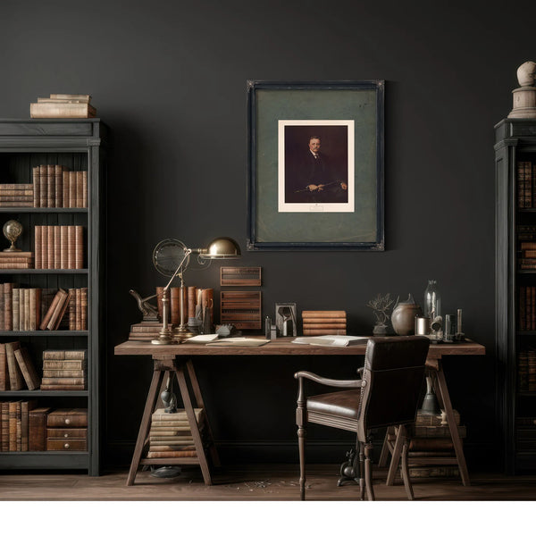 Theodore Roosevelt 26th President of the United States 198 — Framed Wall Art Room View | Bella Frye
