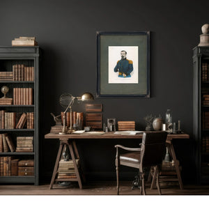 Brigadier General Irwin Mcdowell Us Army 19th Century — Framed Wall Art Room View | Bella Frye