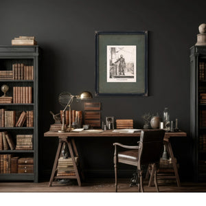 Louis Malesherbes Goldsborough 19th Century — Framed Wall Art Room View | Bella Frye